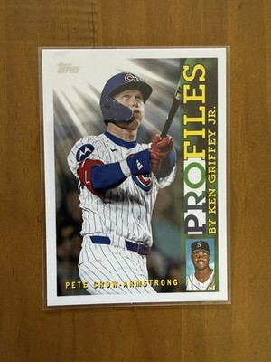 2026 Topps Pete Crow-Armstrong Chicago Cubs USA WBC SET OF 4!