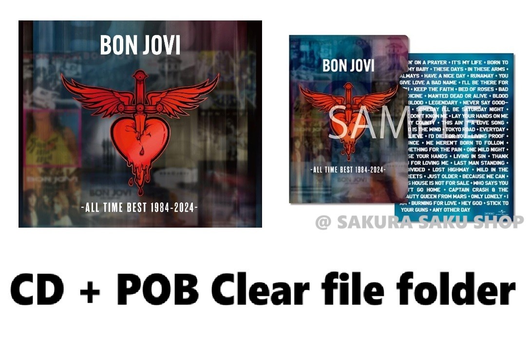 JUNJUN オール・タイム・ベスト 1984-2024 Bon Jovi - All Time