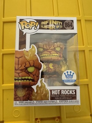 Funko Pop! Infinity Warps Hot Rocks #864 Mint With Sorter Box!