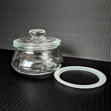 IKEA Jar Vardagen 0.3L Food Storage Airtight Canister Container Silicone Gasket