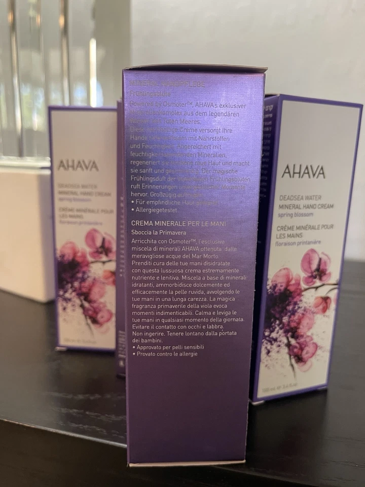 Ahava Spring Blossom Mineral Hand Cream 3.4 oz - Image 3 of 4