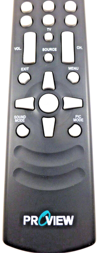 RAC06-RX-020 PROVIEW OEM LCD TV REMOTE CONTROL - Picture 4 of 5