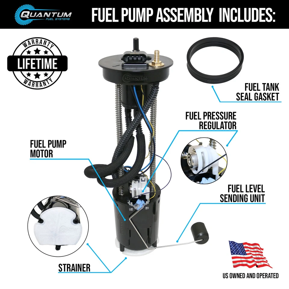 275500795 QFS In-Tank EFI Fuel Pump Module Assembly 08-11 Sea-Doo RXP 215 255 - Image 4 of 4