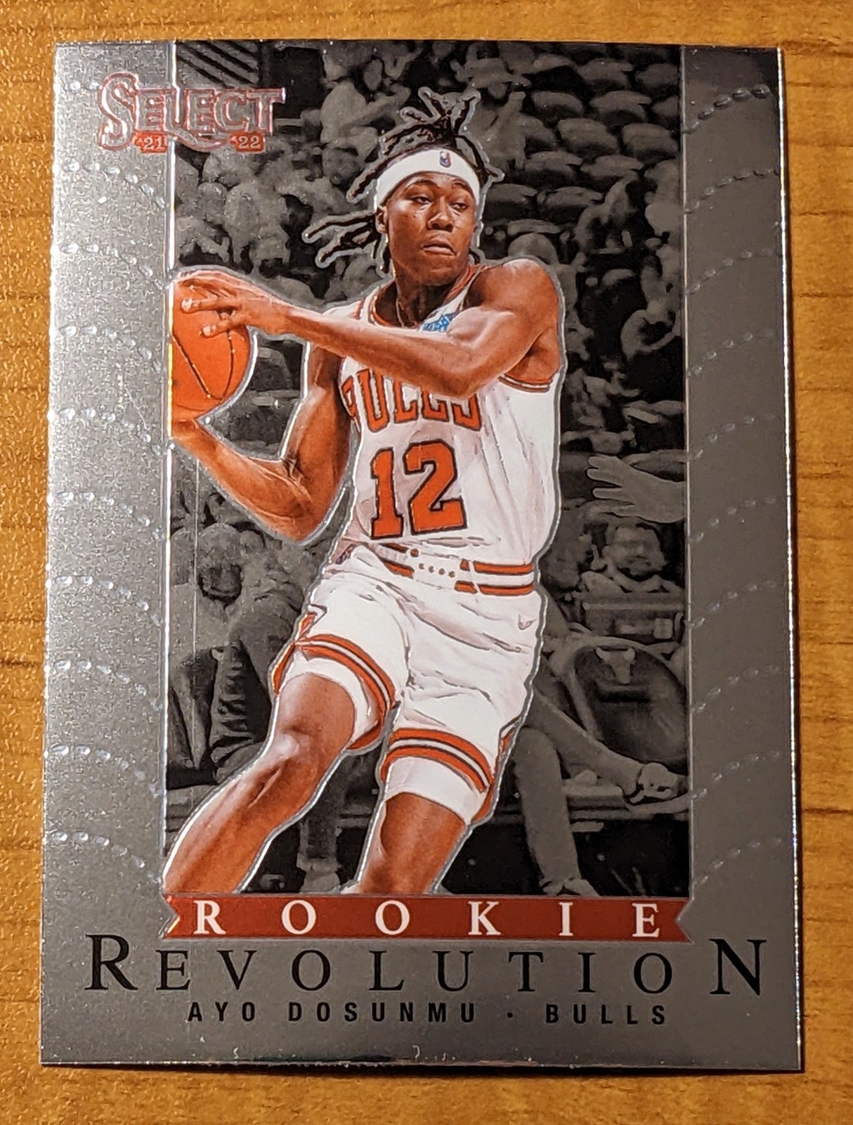 Ayo Dosunmu 2021-22 Select Basketball Rookie Revolution RC #22 Chicago Bulls