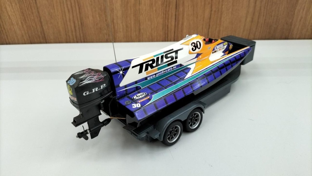Kyosho Mini-Z Formula Boat TRUST GReddy Goodies Racing RC Boat