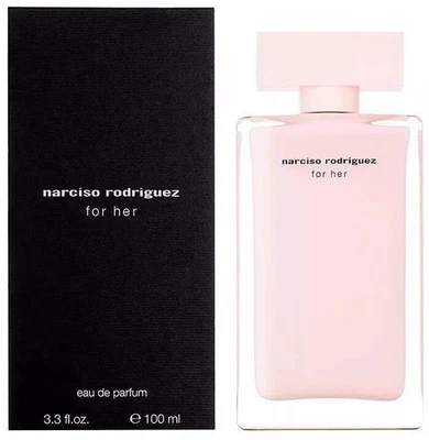 Narciso Rodriguez For Her Eau de Parfum 100ml EDP Spray Brand New Boxed & Sealed
