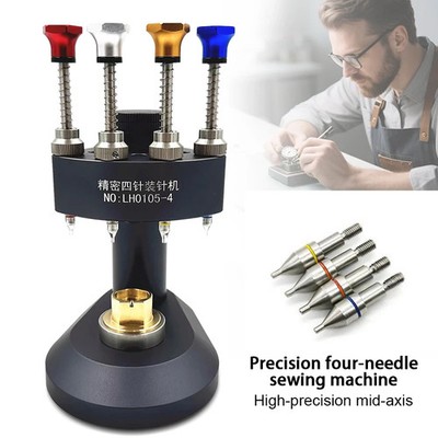 Watch Repair Tool Precision 4 Needle Machine Needle Loader Needle Presser Watch