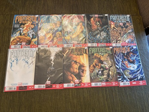 Fantastic Four #1-11 No #9 Set | Fraction Bagley | Marvel 2012