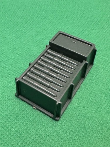 Vintage GI Joe ARAH 1984 Mortar Defense Unit AMMO BOX NO DECAL playset part