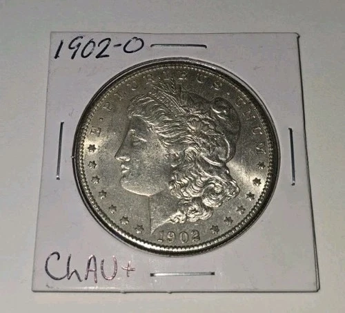 1902-O Morgan Silver Dollar CH AU New Orleans Mint Coin