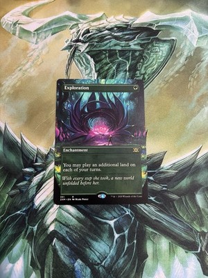 MTG Exploration Borderless Double Masters Regular Card Condition NM