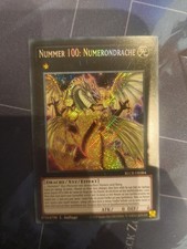 Yu-Gi-Oh: Nummer 100: Numerondrache BLCR-DE084 Secret Rare - Exzellent+
