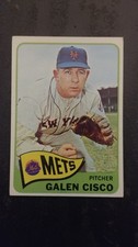 1965 Topps baseball card # 364 Galen Cisco (  G to VG  )