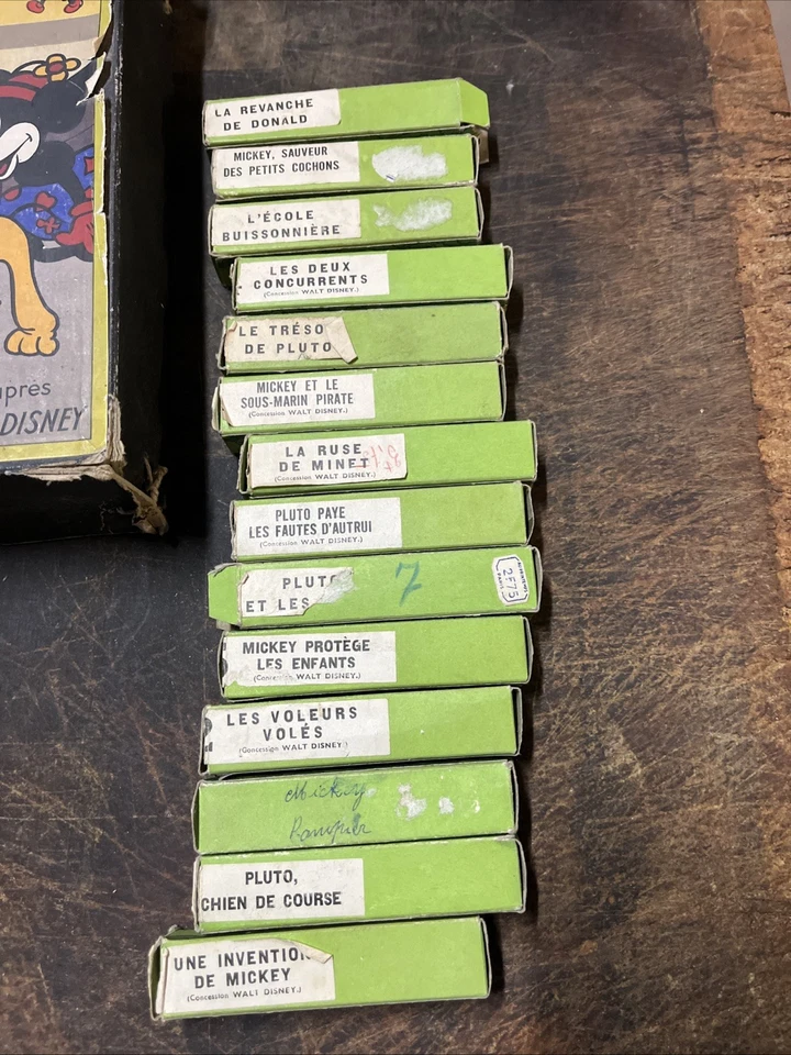 Projecteur Ciné Mickey Ciné 1937 Plus 14 Films Walt Disney Complet - Photo 2/4