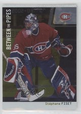 2002-03 ITG Be A Player Between the Pipes Stephane Fiset #20 0q3
