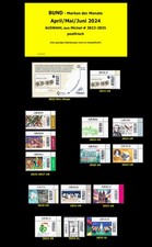 (24/04-06) BUND APRIL/MAI/JUNI 2024 Michel-# ...