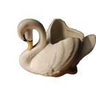 SylvaC Pottery Swan Planter Trinket dish  Makers Mark On Bottom — photo 7