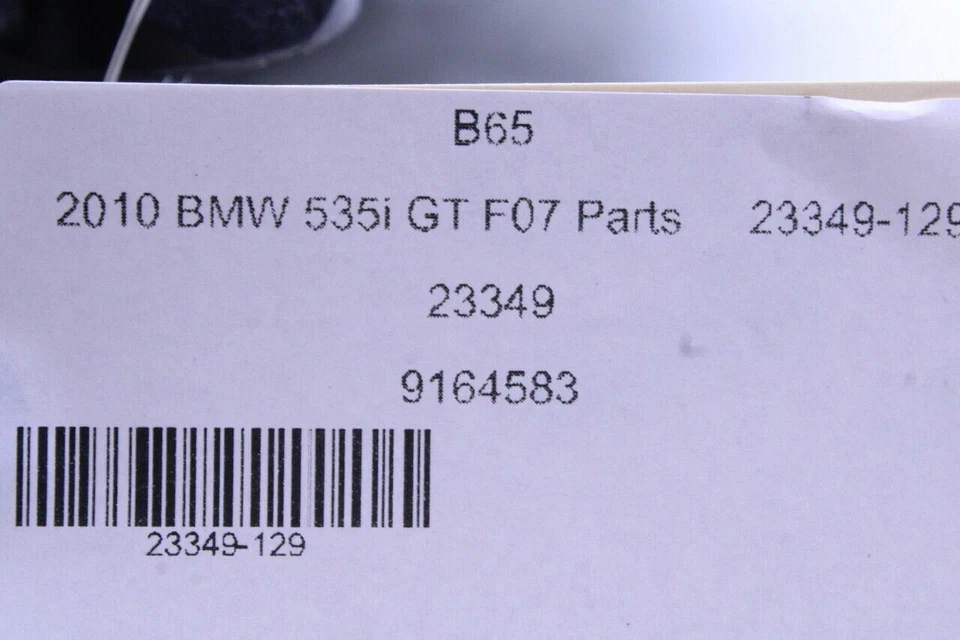 2010-2017 BMW 535i 550i GT левый напольный динамик сабвуфер 65139227475 от оригинального производителя б/у - Изображение 4 из 4
