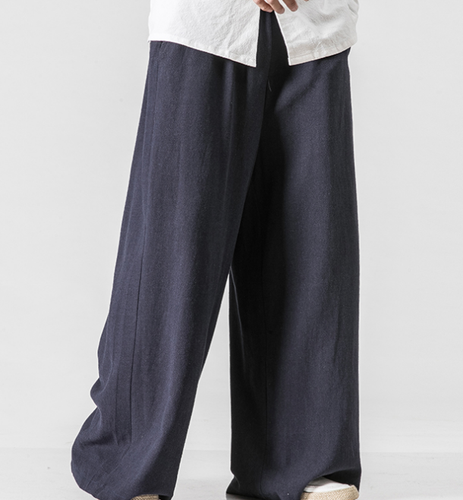 Sweatpants Mens Chinese Leisure Pants 