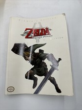 Legend of Zelda Twilight Princess Premiere Edition Guide Wii W/Poster Book Game