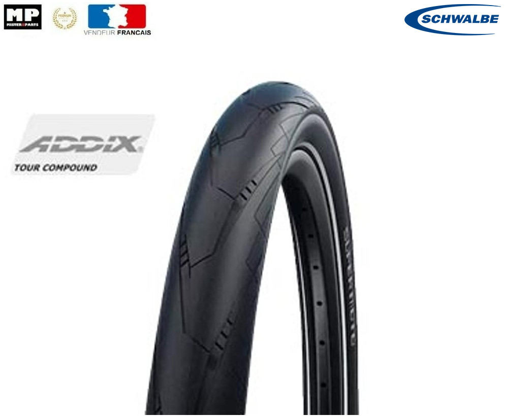 Pneu E-Bike 50 km/h Schwalbe 29x2.40 pour rouler vite sans risque de crevaison