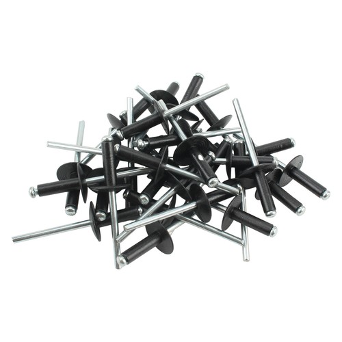 30 Black Bumper Fascia & General Use Split-Type Rivet For GM 11516807 ...