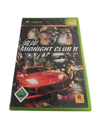 Midnight Club II (Microsoft Xbox, 2003) Neu und Sealed