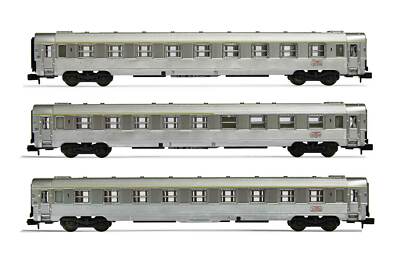 Arnold HN4320 N Stärke SNCF 3er Pack Le Bourbonnais DEV Edelstahl Reisebusse Periode 3