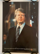 Jimmy Carter Future Quote Vintage Poster Original Pro Arts 1977 President US