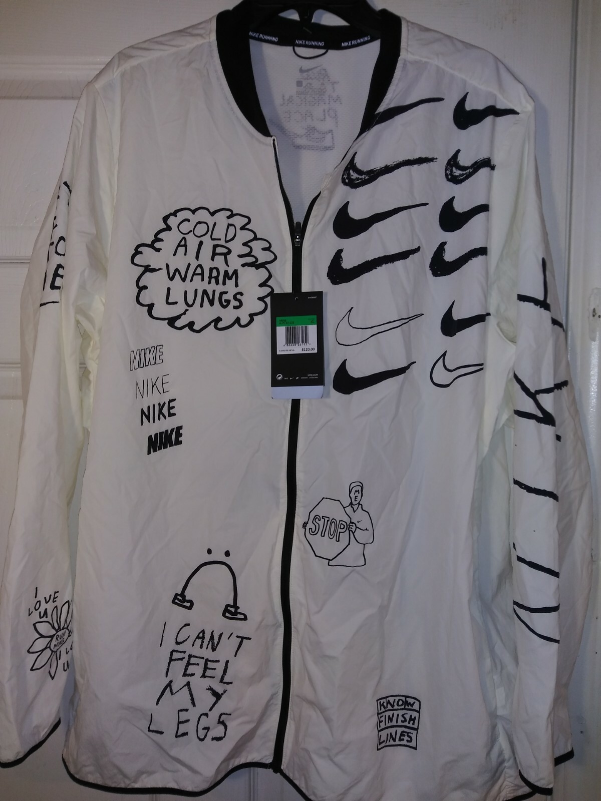 nike artist jacket graphic nathan bell