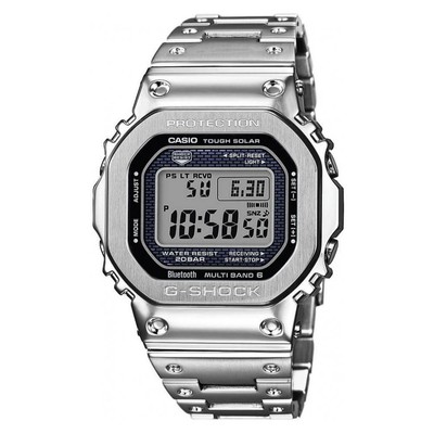 G-shock GMW-B5000D-1 Herrenuhr, wasserdicht, Multifunktion, Silber