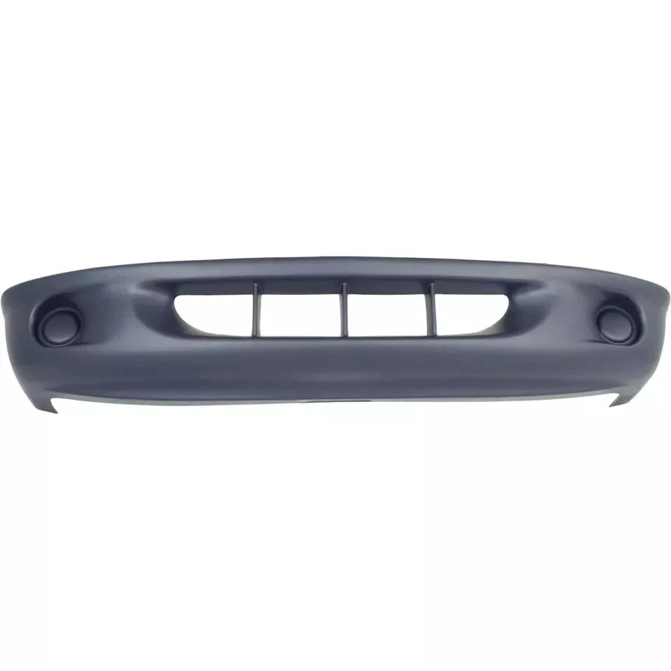New Front Bumper Face Bar Bumper For 1997-2000 Dodge Dakota Cover Fog Hole 2PCS Foto 3 de 4