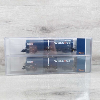 ROCO 77046 unbenutzt - H0 - WASCO - 2x Kesselwagen Wascsa - OVP - #A4342