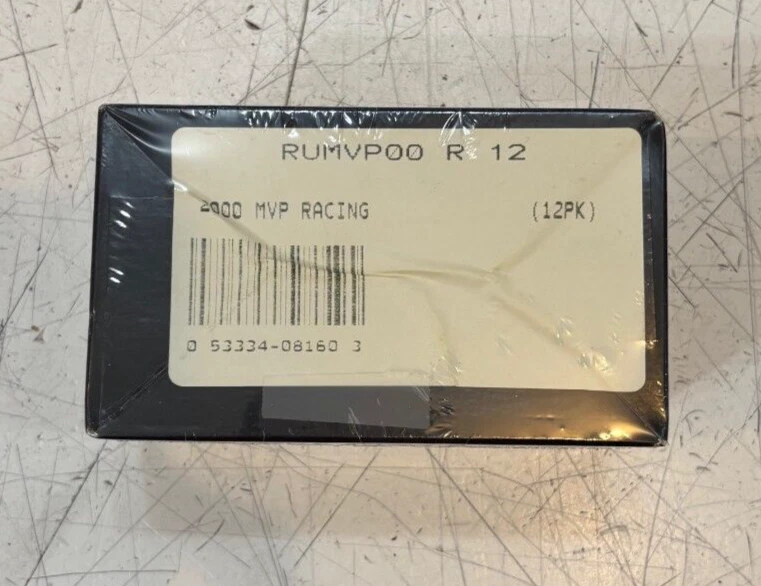 2000 MVP Racing Upper Deck Factory Sealed Gold Script/Magic Numbers/Pro Sign - Image 2 of 2