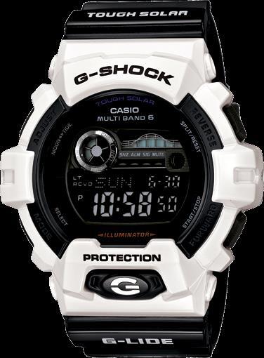 CASIO G-SHOCK GWX-8900B G-LIDE ホワイト Casio Original Watch Parts White Bezel/Shell GWX-8900 B-7. Black