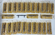 25 NOS VINTAGE NATIONAL LOCK OLD IRON FINISH DOOR DRAWER PULL HANDLES CRAFTS