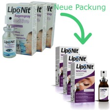 Lipo Nit Augenspray Sensitive 3x10ml (126 /10...