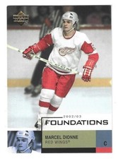 2002-03 Upper Deck Foundations NHL Hockey Marcel Dionne #25 NRMT