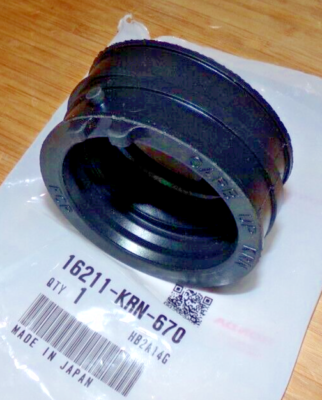 HONDA CRF250R CRF250X CRF 250R 250X CARBURETOR RUBBER INTAKE BOOT