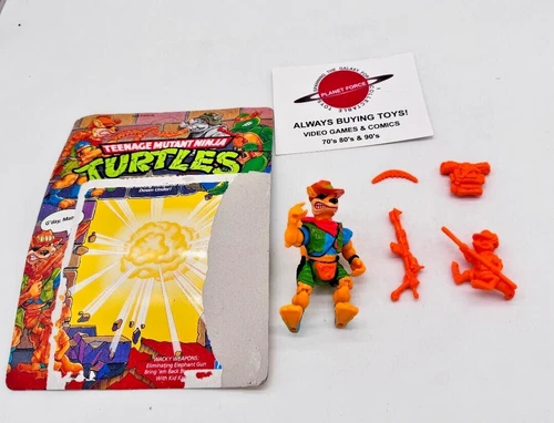 1991 Walkabout w/ Cardback Complete Vintage TMNT Figure