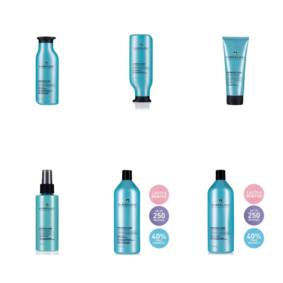 Pureology Proffessional Strength Cure Shampoo and Conditioner-266ml-1000m