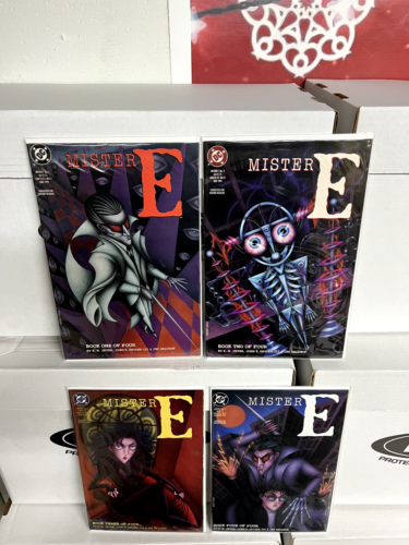 Lot of 4 Mister E 1-4 NM 1991 DC HIGH GRADES on these, STORE SALE, LOOK - Picture 1 of 6
