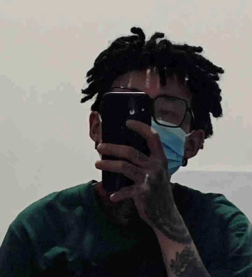 Short Afro Curly Dreadlock Toupee for Men Human Hair Black African American Wigs - Image 3 of 4