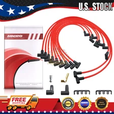 8.5MM Spark Plug Wire Set For Chevrolet Chevy GM Small Block 283 305 307 327 350