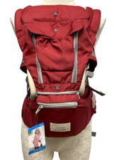 Aiebao Baby Hip Seat  Carrier New Burgundy Ergonomic