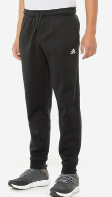 Adidas Golf Men's Fleece Joggers Pants Black Medium Cotton Poly Brand New MRP$45
