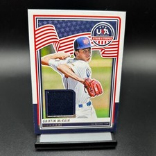 2025 Panini Stars & Stripes Baseball Patch Relic #USA-GM Griffin McKain