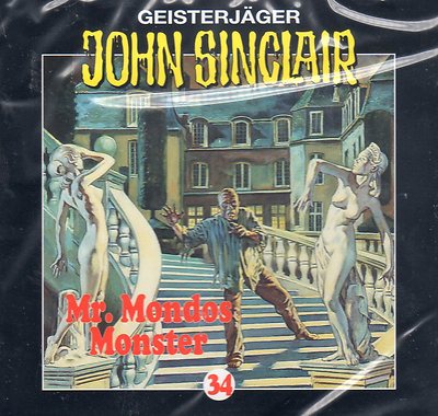 JOHN SINCLAIR - Teil 34 - Mr. Mondos Monster - AUDIO CD - NEU OVP