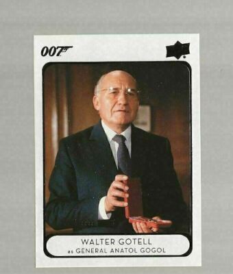 V4a) 2021 Upper Deck James Bond Villains & Henchmen Walter Gotell General Gogol