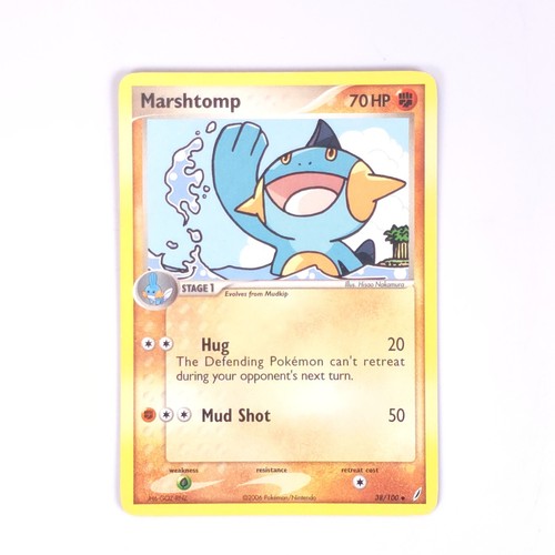Pokemon Card - Gulpin Crystal Guardians 33/100 Uncommon MP
